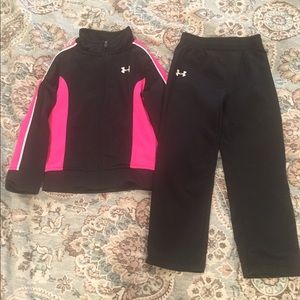 NWOT 3T Under Armour Track Suit