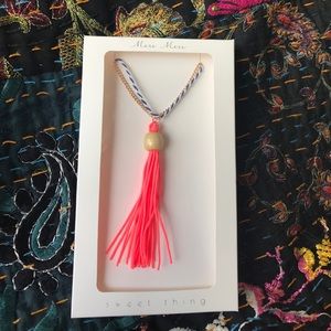 Meri Meri tassel necklace NWT/NIB