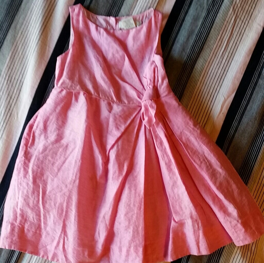 Crew cuts pink toddler dress