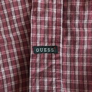 Guess button up