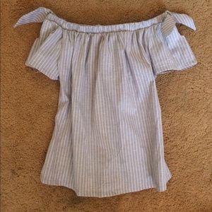 Off the shoulder top