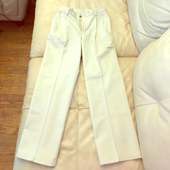 Chaps Khaki Pants - Picture 1 of 4