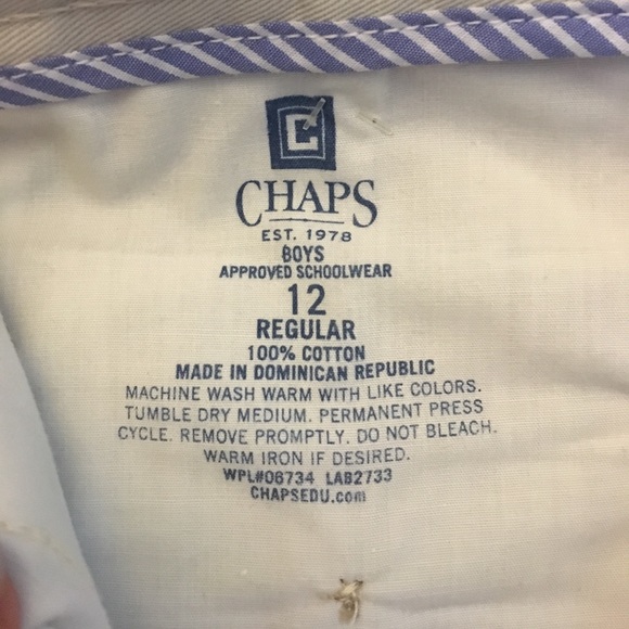 Chaps Khaki Pants - Picture 3 of 4