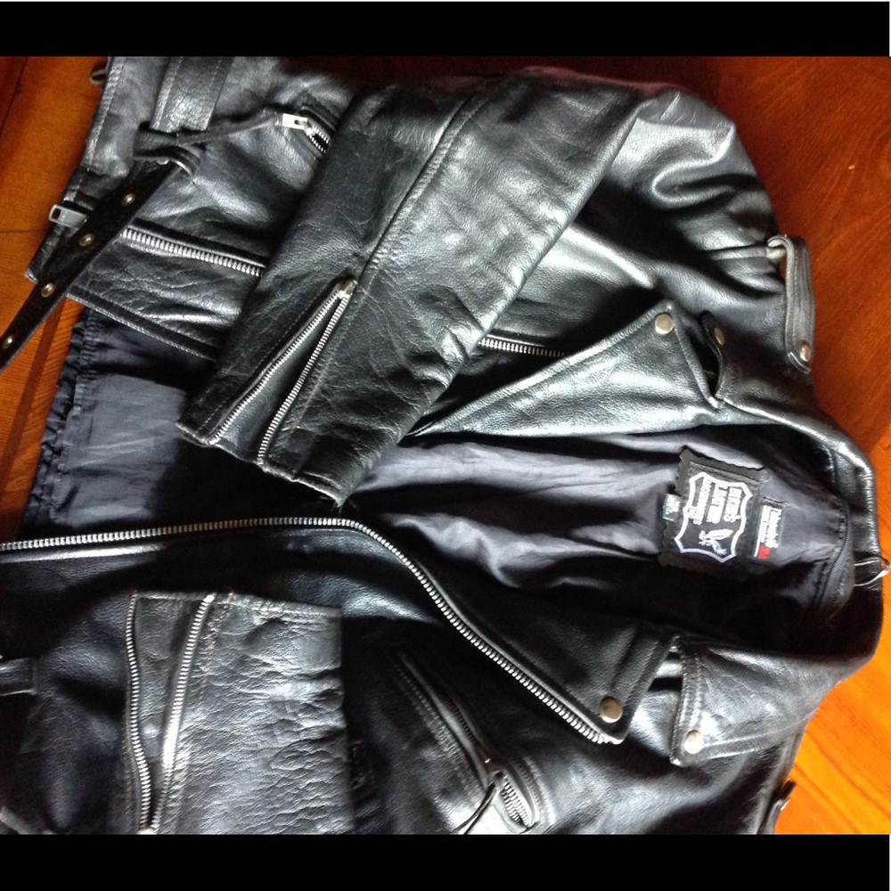 Vintage Men's Motorcycle Jacket