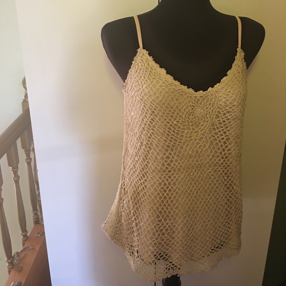 Crochet Armani Jeans Camisole