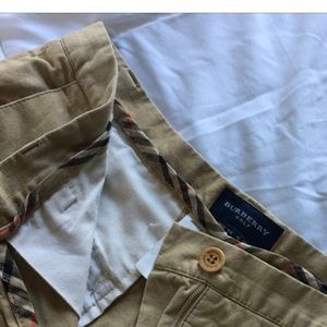 BURBERRY pastel/mustard yellow golf pants!!! 💛