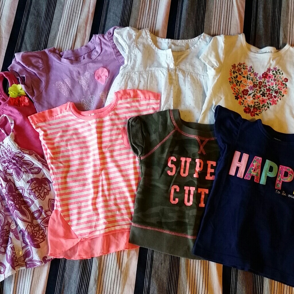 Bundle of 3T girls shirts