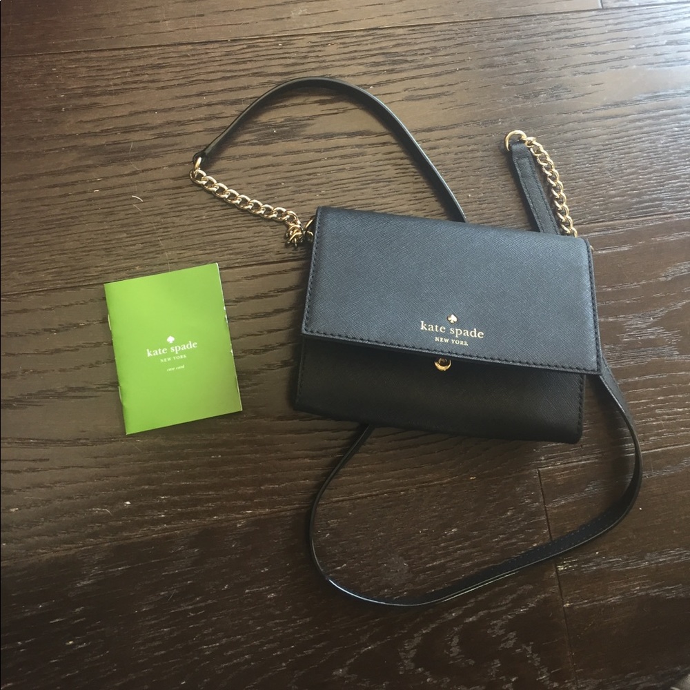 Kate Spade Black Cedar Street Cami Crossbody