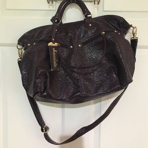 Chocolate plum purse! Like New never used