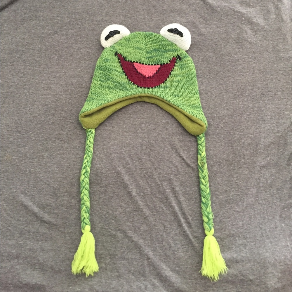 Disneyland Kermit the Frog beanie