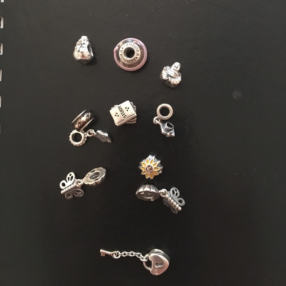 Lot of 11 Authentic Pandora charms