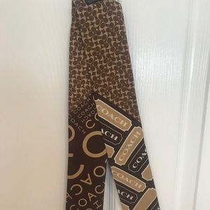 COACH pony tail scarf
