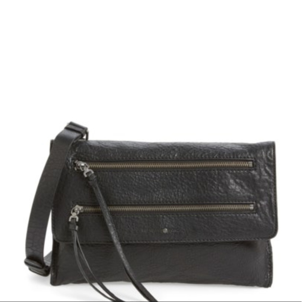 T&B Distressed cross-body bag