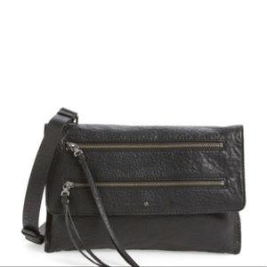 T&B Distressed cross-body bag