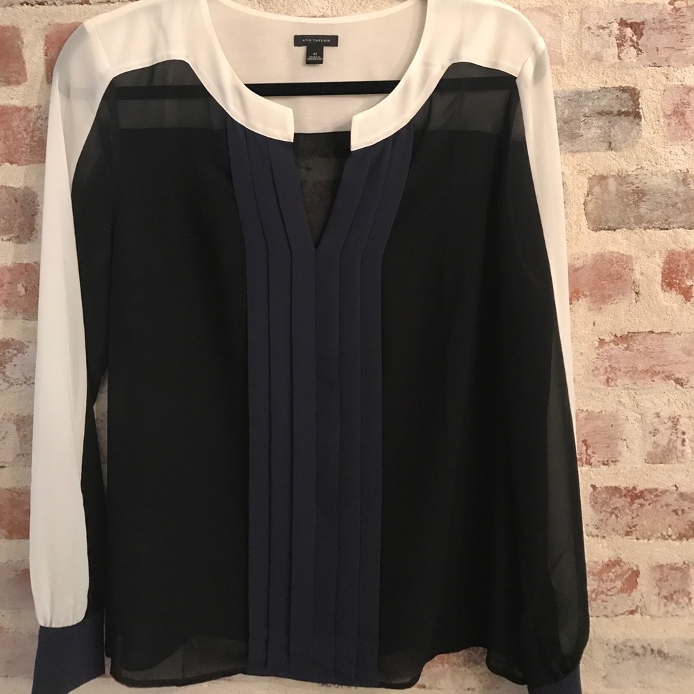Ann Taylor blouse!  Perfect for work!