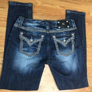 Miss Me Skinny Jeans 28 x 32 Relaxed Fit