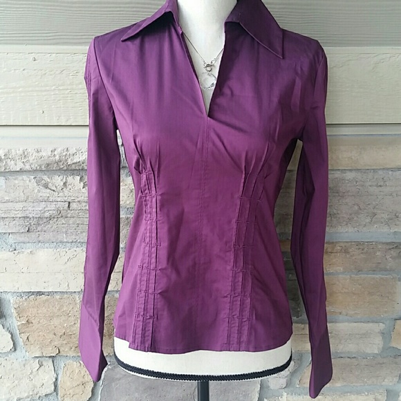 RW&CO Tops - Purple Long Sleeve Shirt