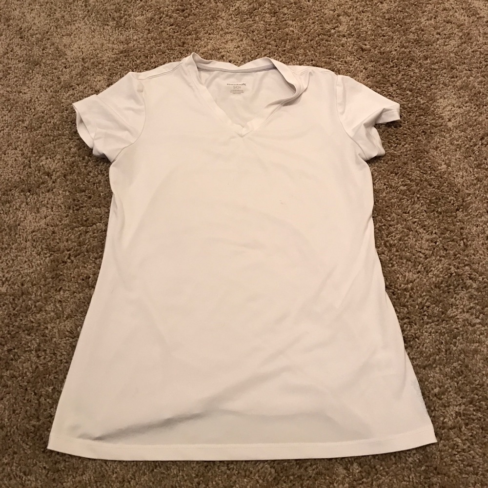 White Reebok Athletic Shirt