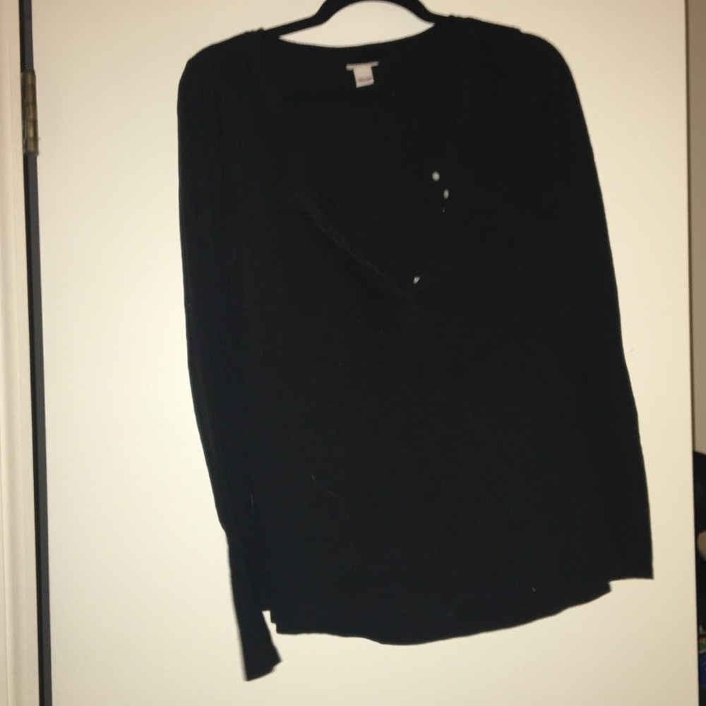 ❄️🍁🍂Long sleeve button henley