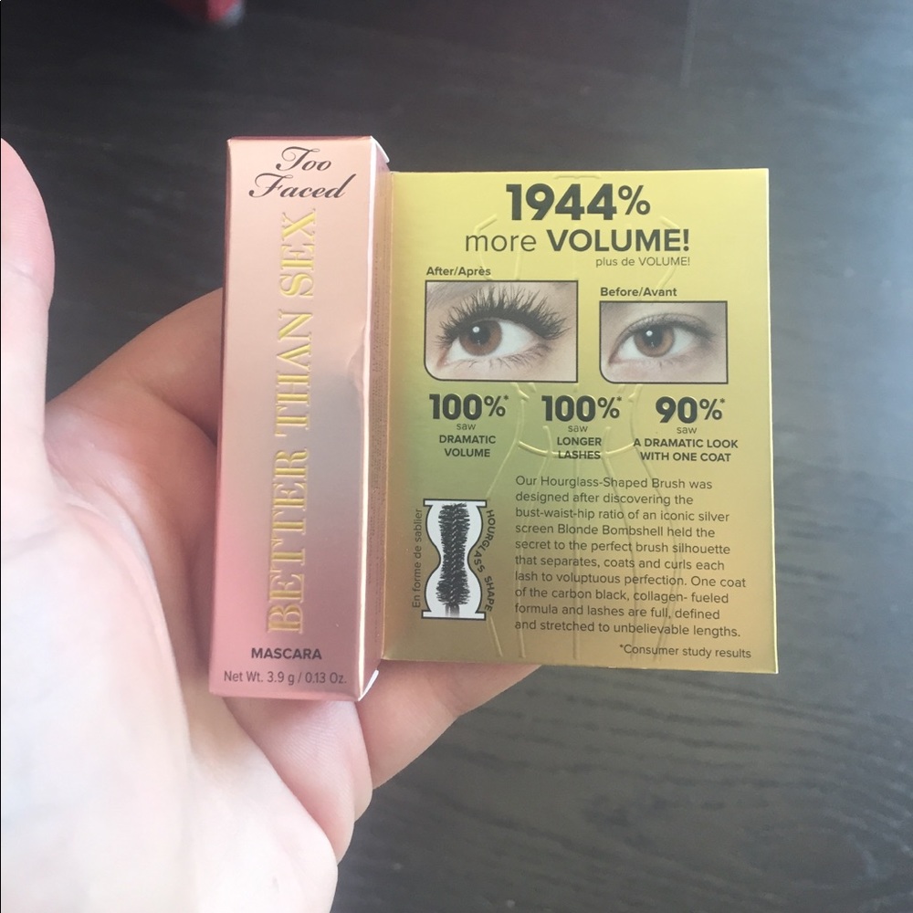 Too Faced Better Than Sex Mascara Sample