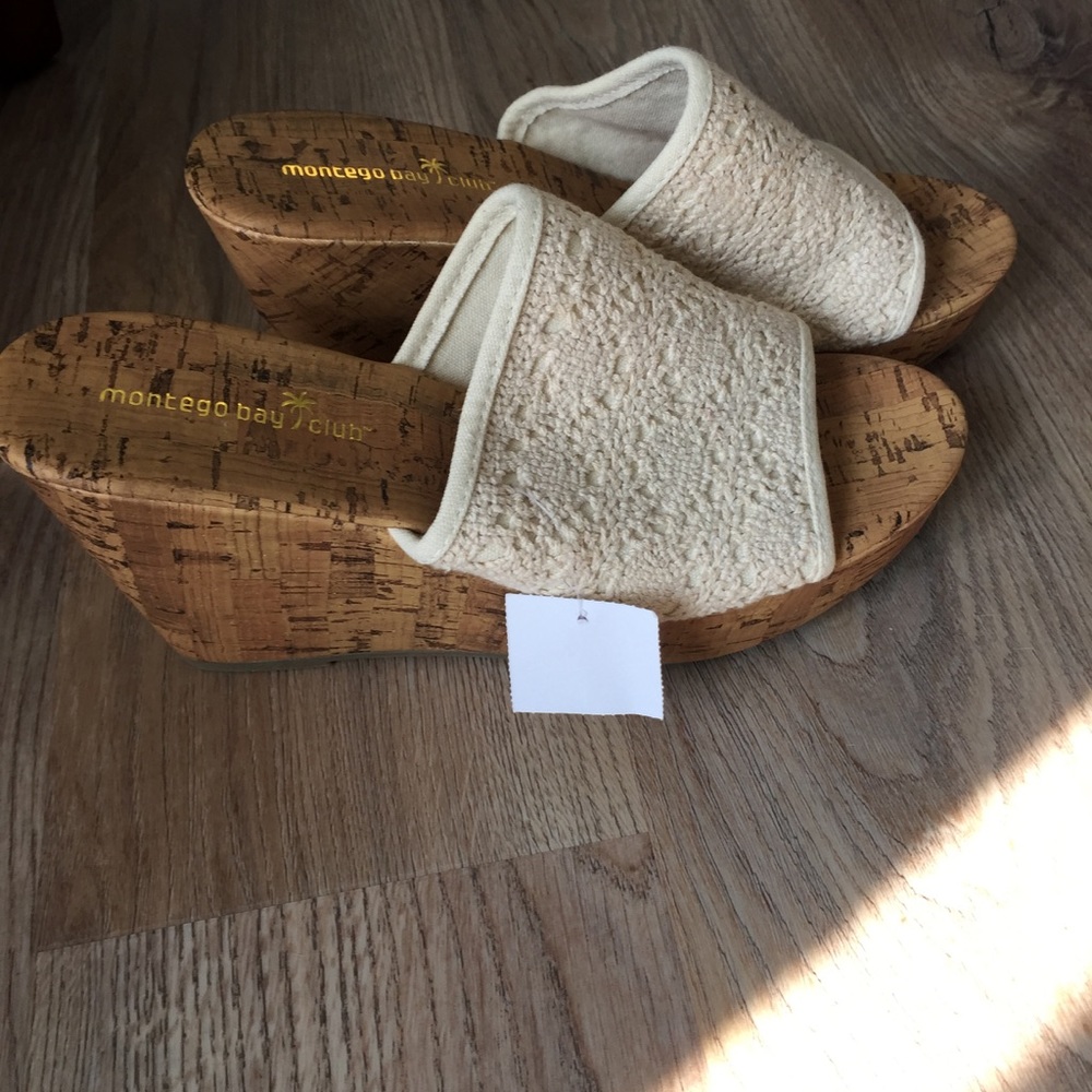 Montego Bay Club Wedge Espadrille Slide
