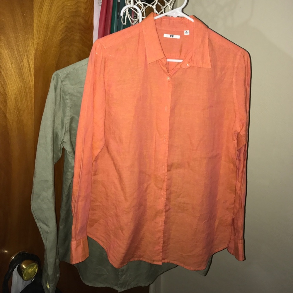 Uniqlo women's button down