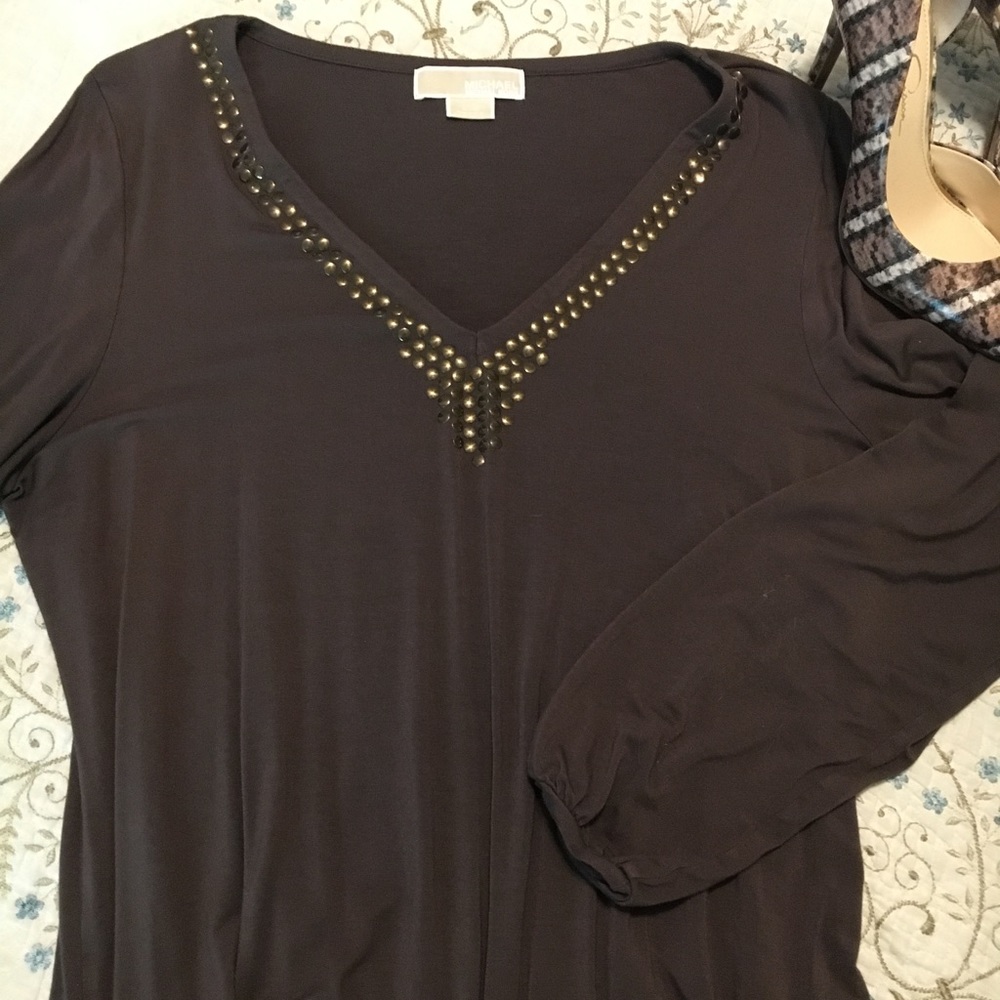 Chocolate Michael Kors Top