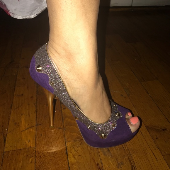 purple heels - Picture 4 of 4