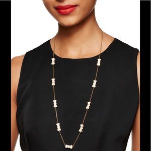 kate spade new york "take a bow" necklace