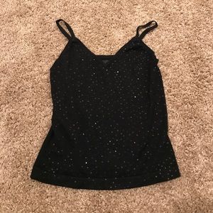 Black Tank Top Crop Top