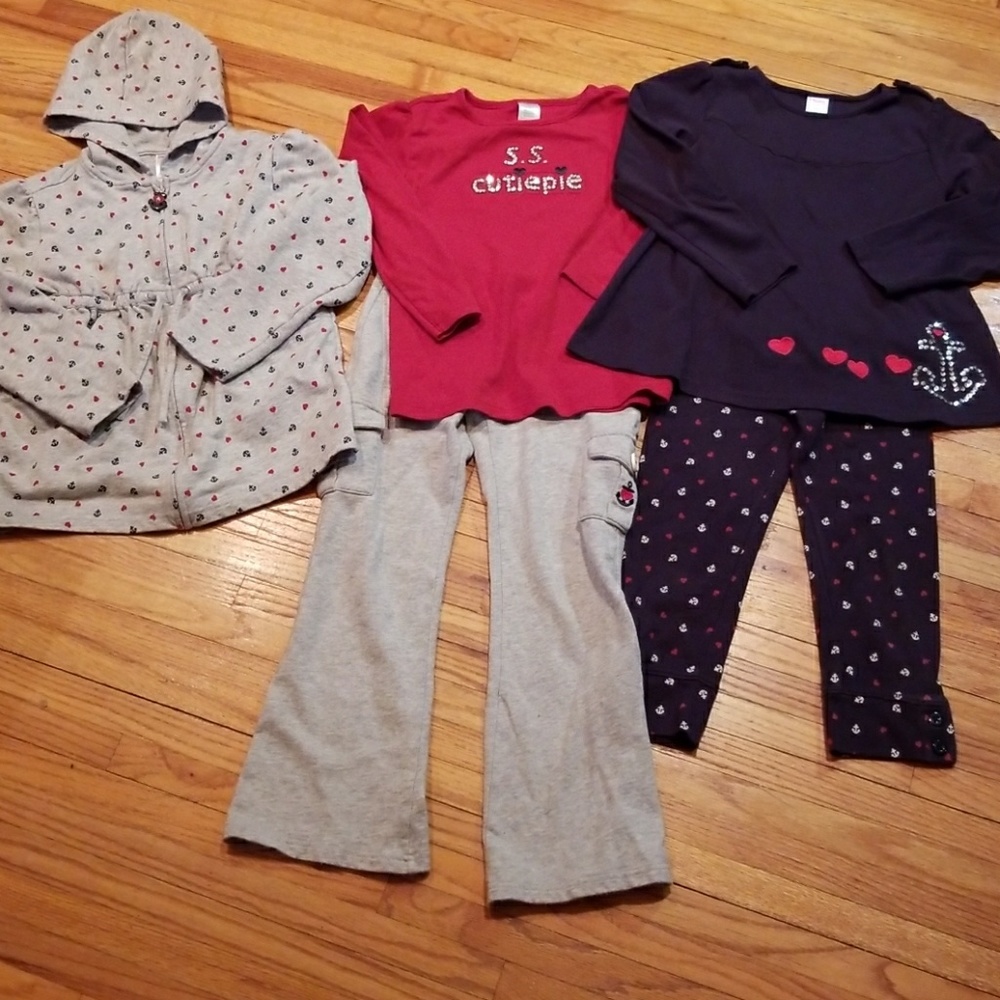 Gymboree sz 8 Nautical 5pc set