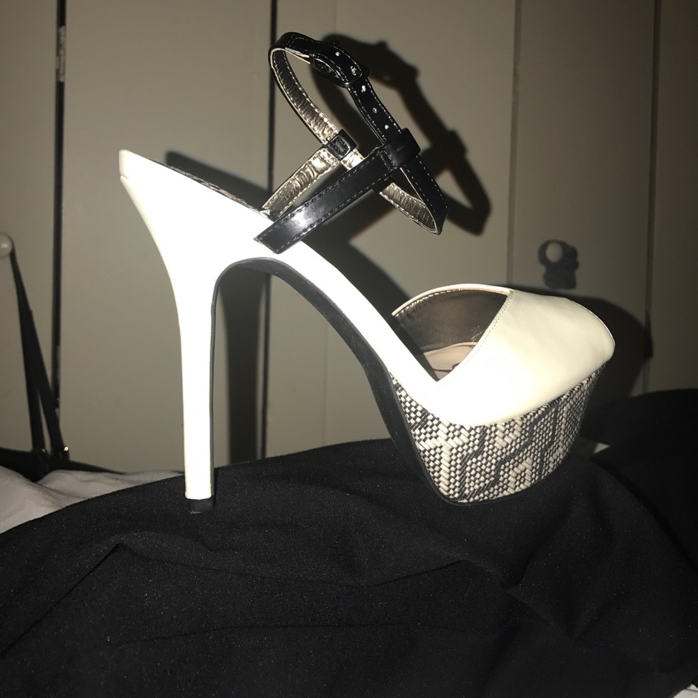 cream heels