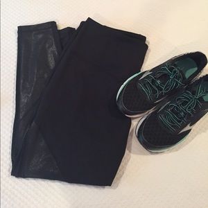 Zella High Waist w/ Mesh Inset Athletic Legging