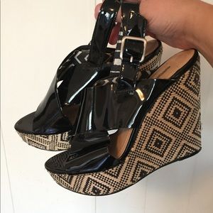 BCBG Sexy Patent Espadrilles