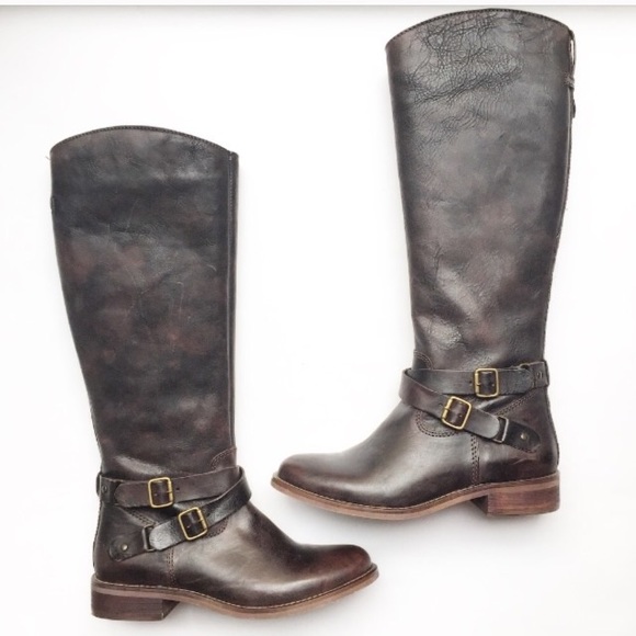 Nordstrom Shoes - NWOT Hinge Leather Riding Boots