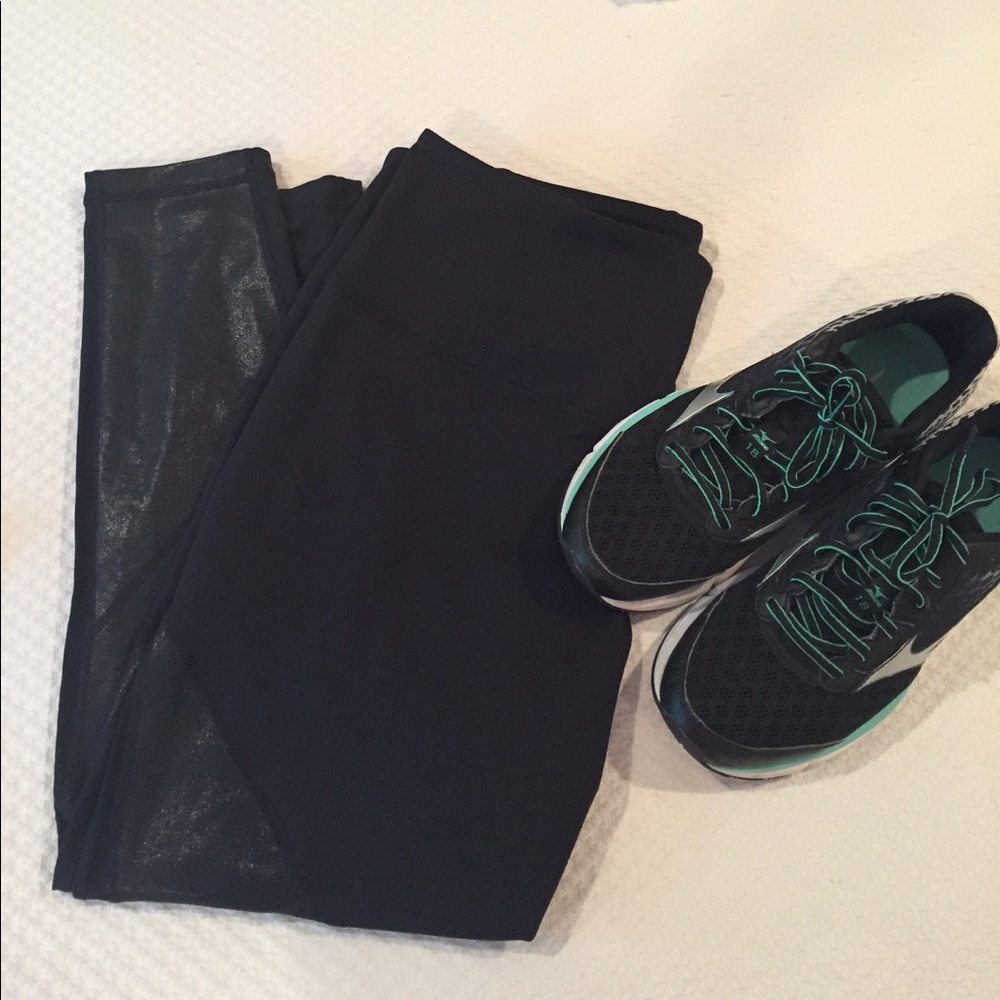 Zella High Waist Midi Length Black Legging