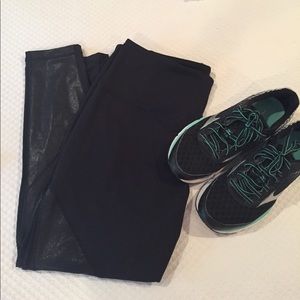 Zella High Waist Midi Length Black Legging