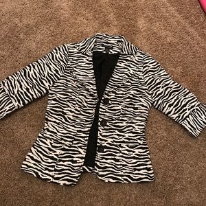 Zebra Blazer