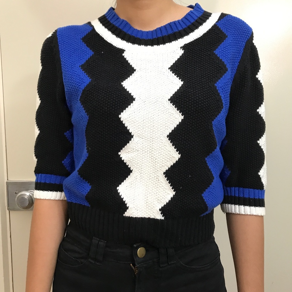 F21 Exclusive Knit Crop Top - M