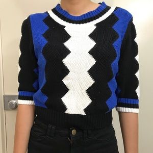 F21 Exclusive Knit Crop Top - M