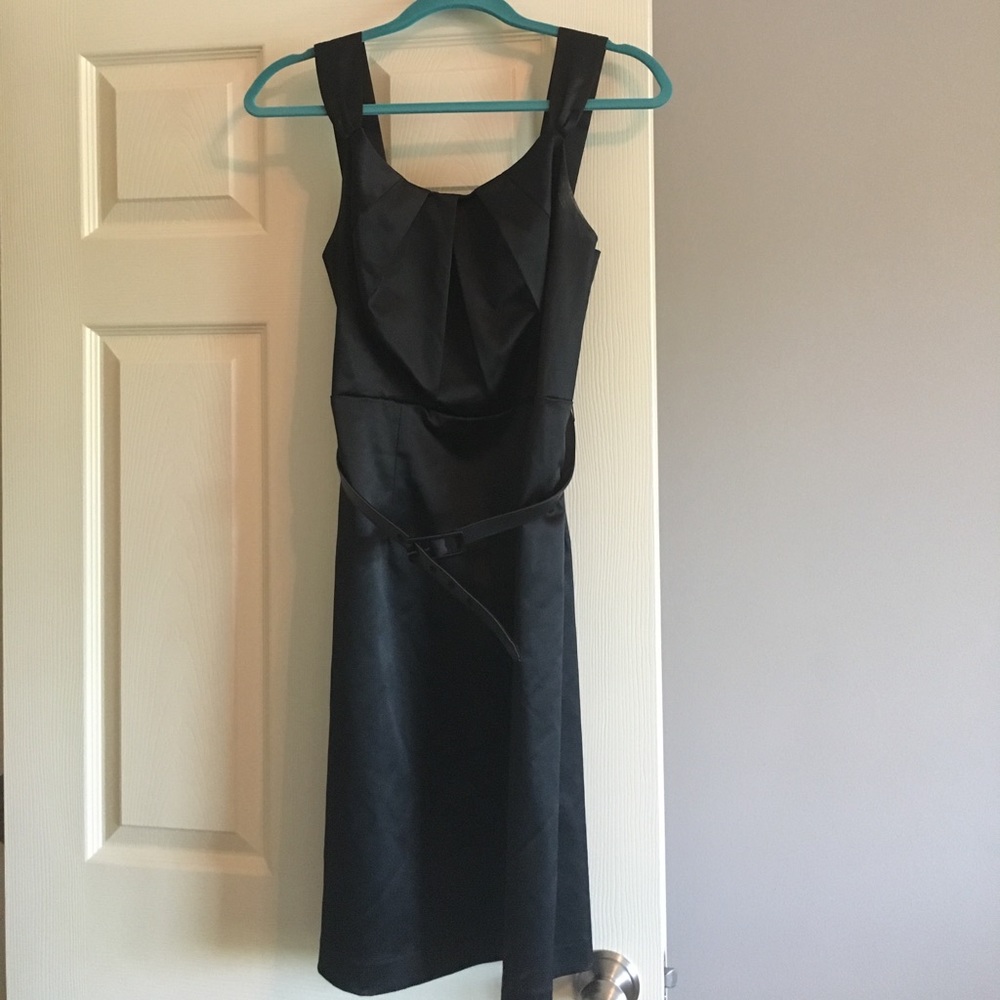 Black cocktail dress
