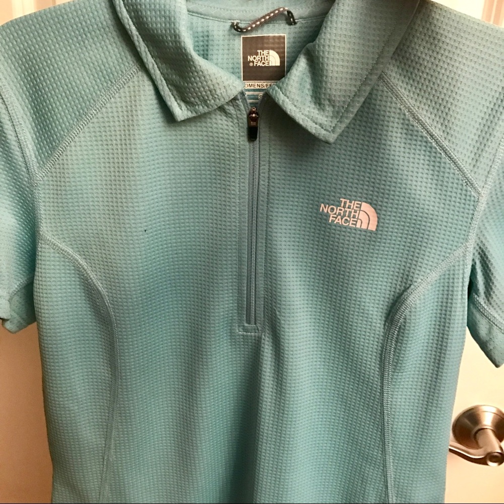 The North Face women's dri fit quarter zip polo