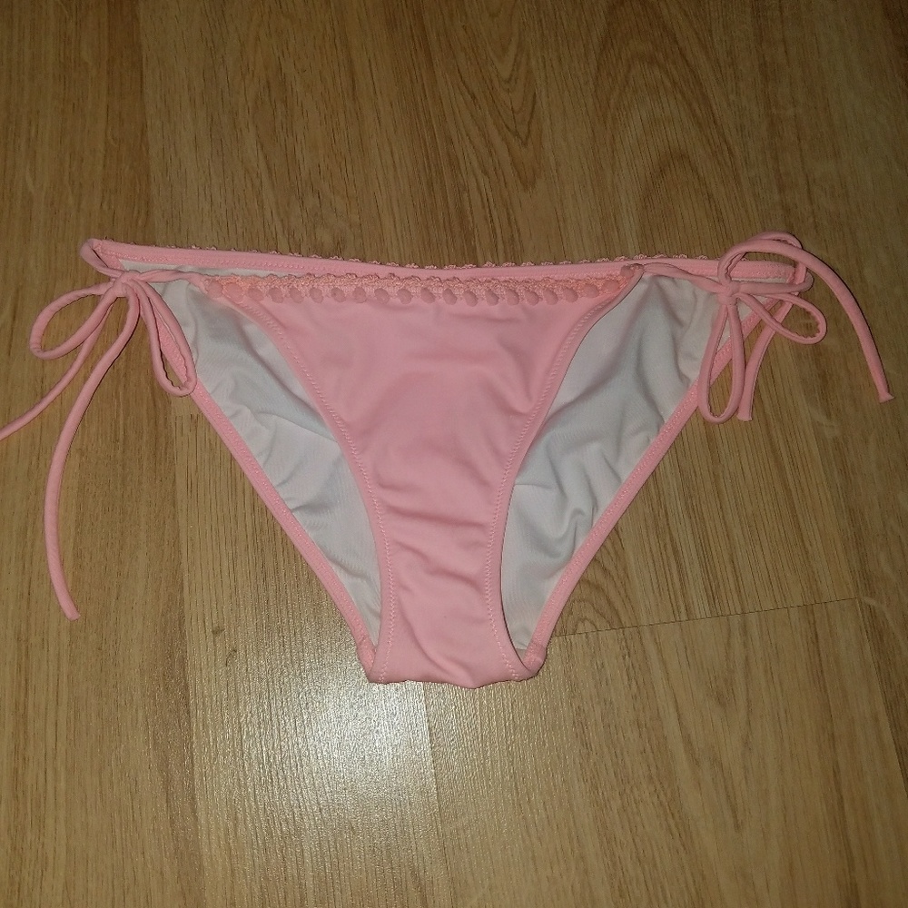 Victoria's Secret light pink bathing suit bottoms