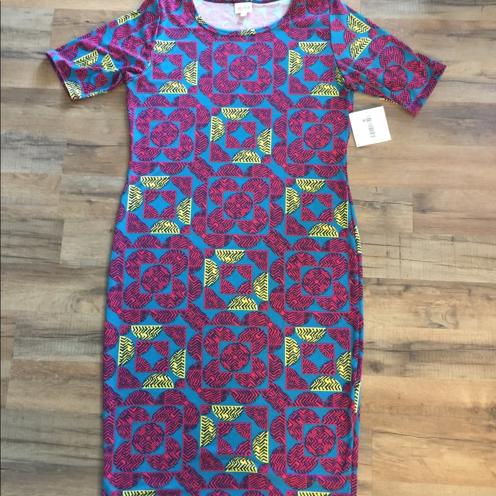 LuLaRoe Julia dress size XL