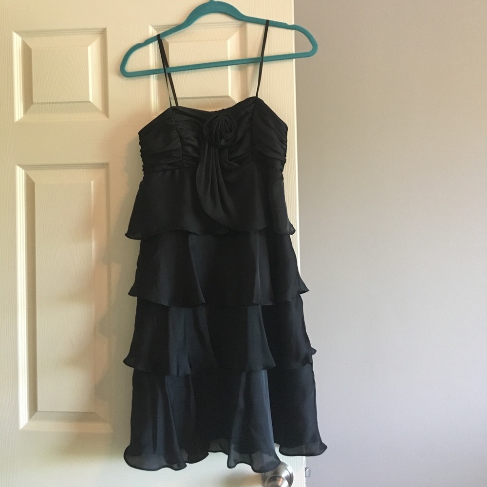 Black cocktail dress
