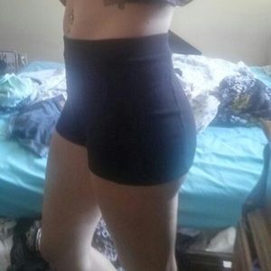 High waisted shorts