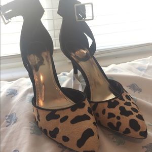 Jennifer Lopez Leopard Heels