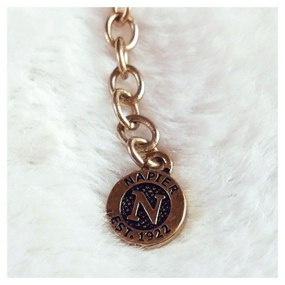 Vintage Napier Three-Strand Crystal Necklace - Picture 3 of 7