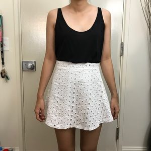Korea Boutique White Skirt - S