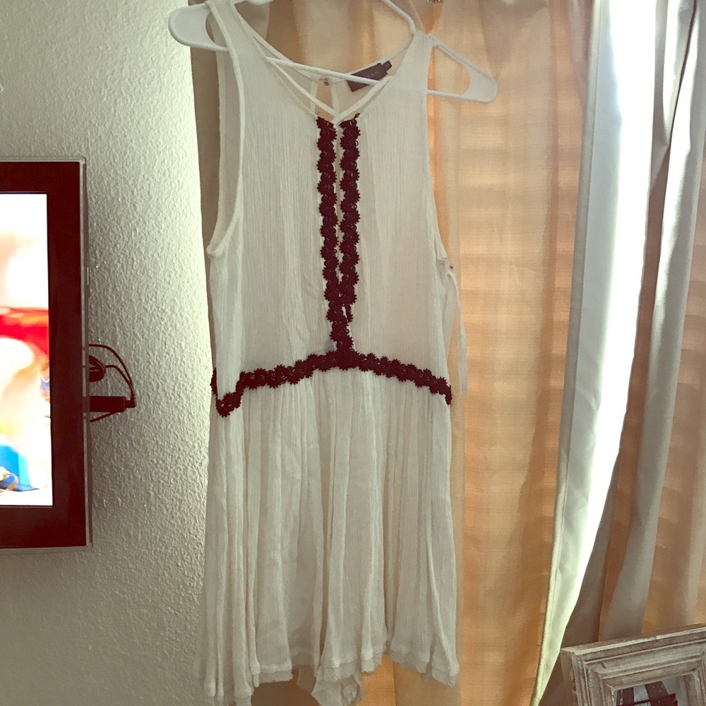 LF white romper